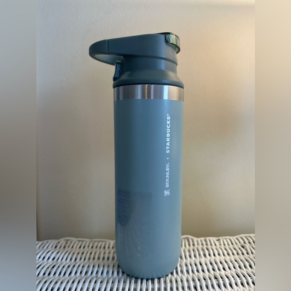 Starbucks Stanley Stainless Steel Mint Green 16oz Tumbler New
